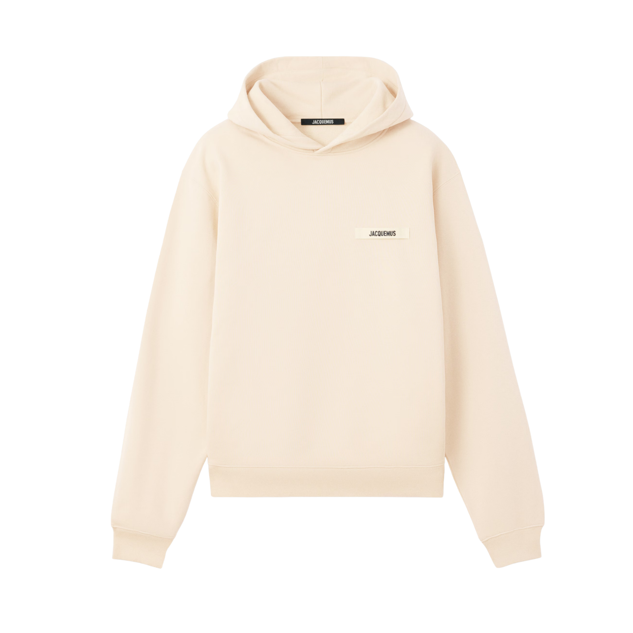 Hoodie avec Capuche Gros Grain Beige