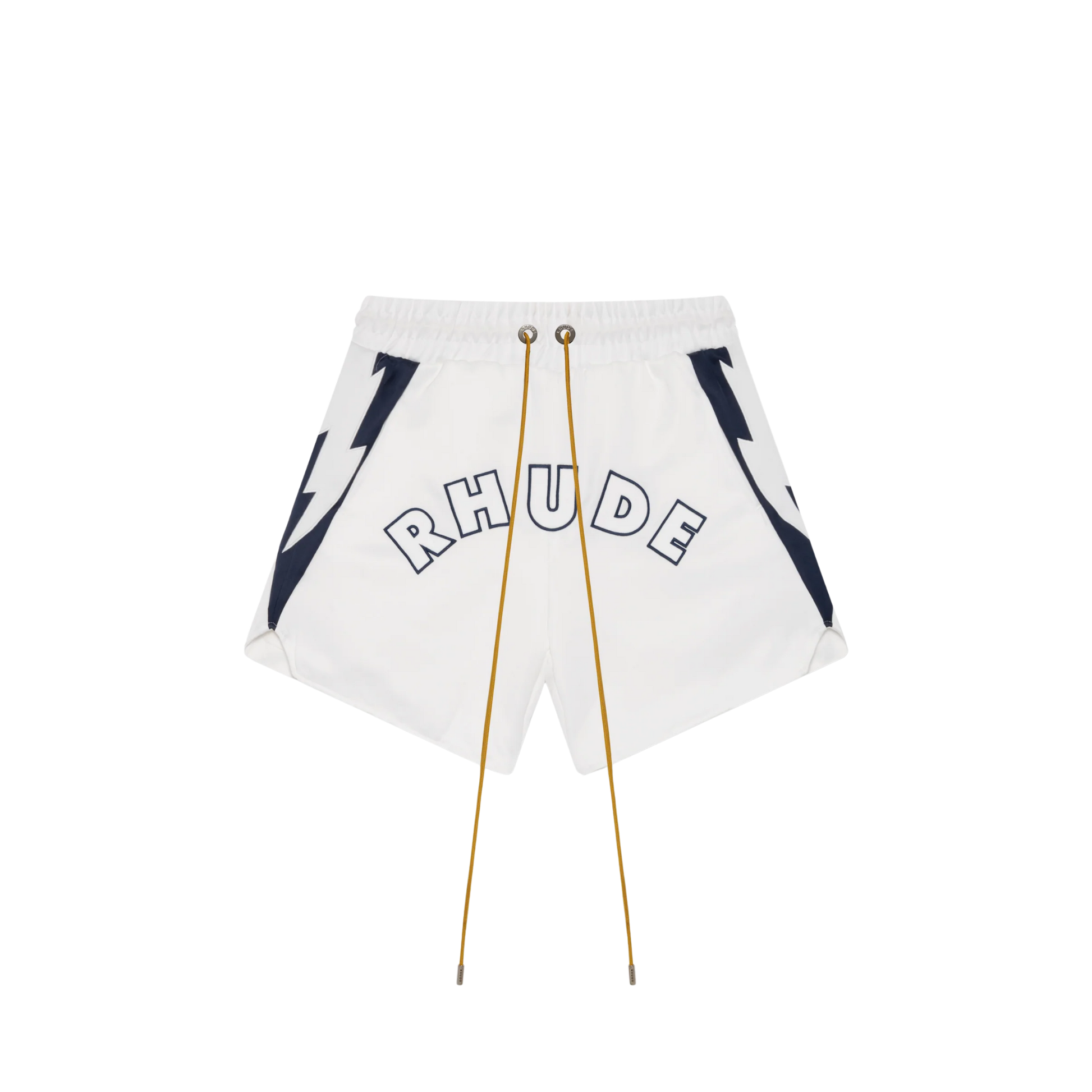 LOGO LIGHTNING SHORTS White / Navy