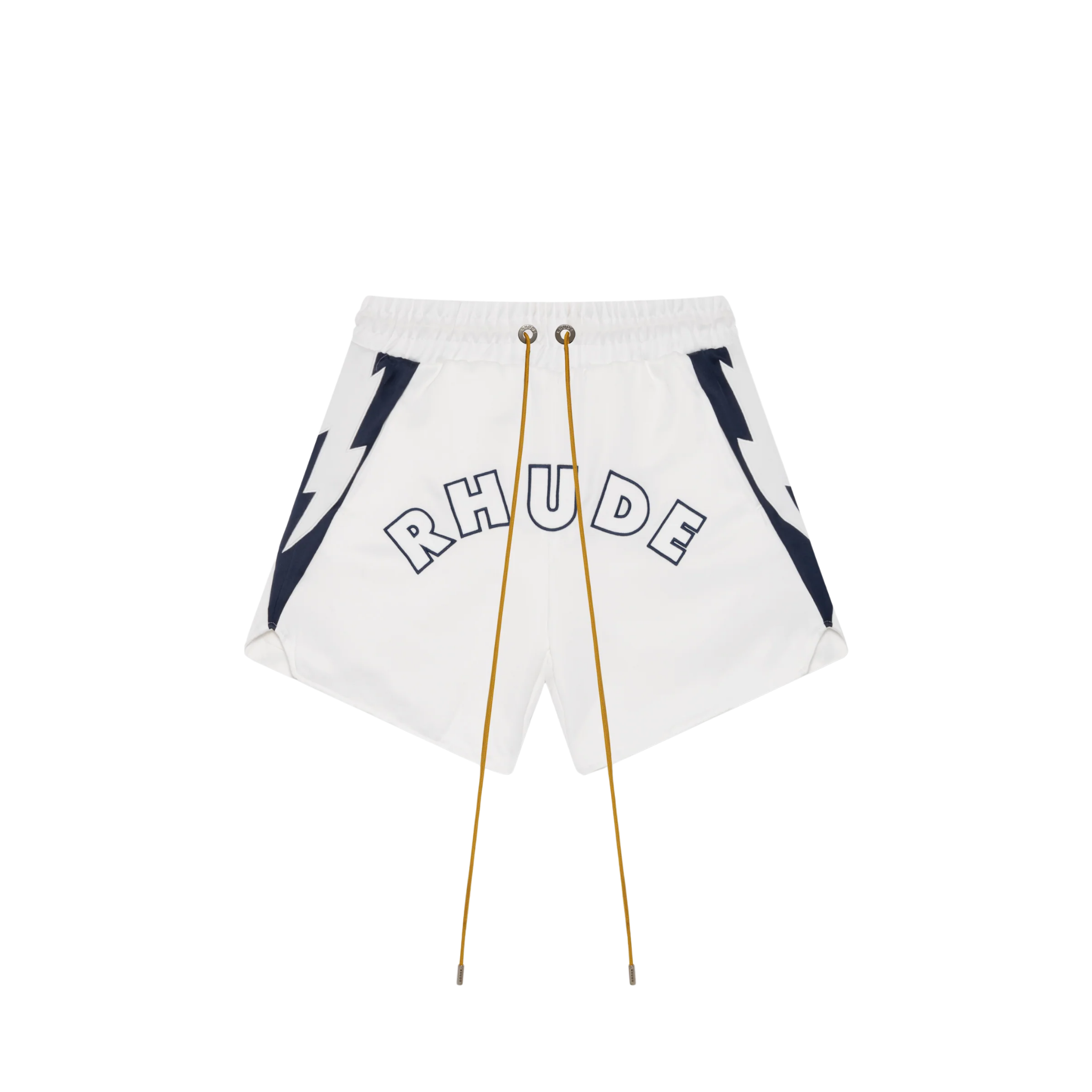 LOGO LIGHTNING SHORTS White / Navy