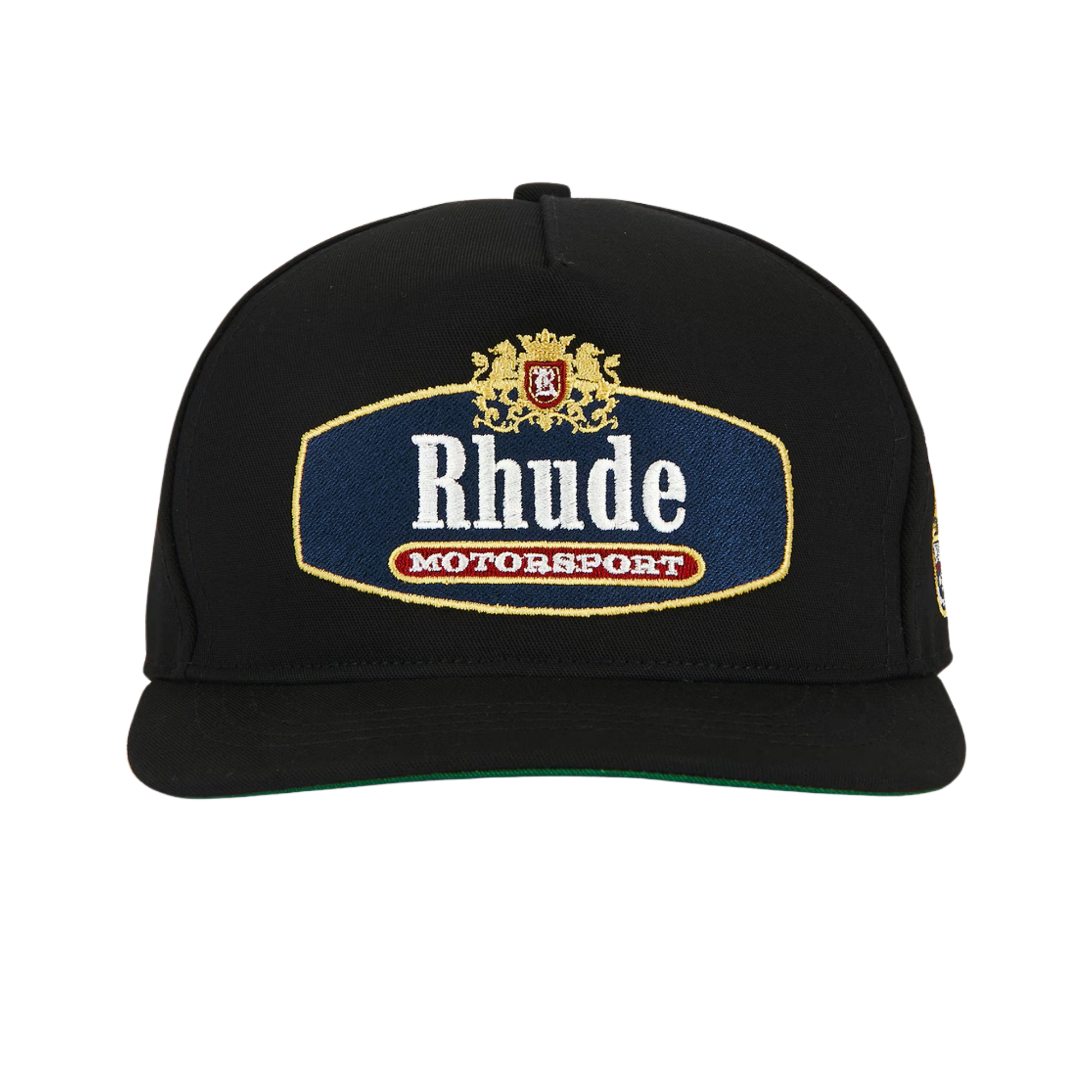 RACING CREST HAT BLACK