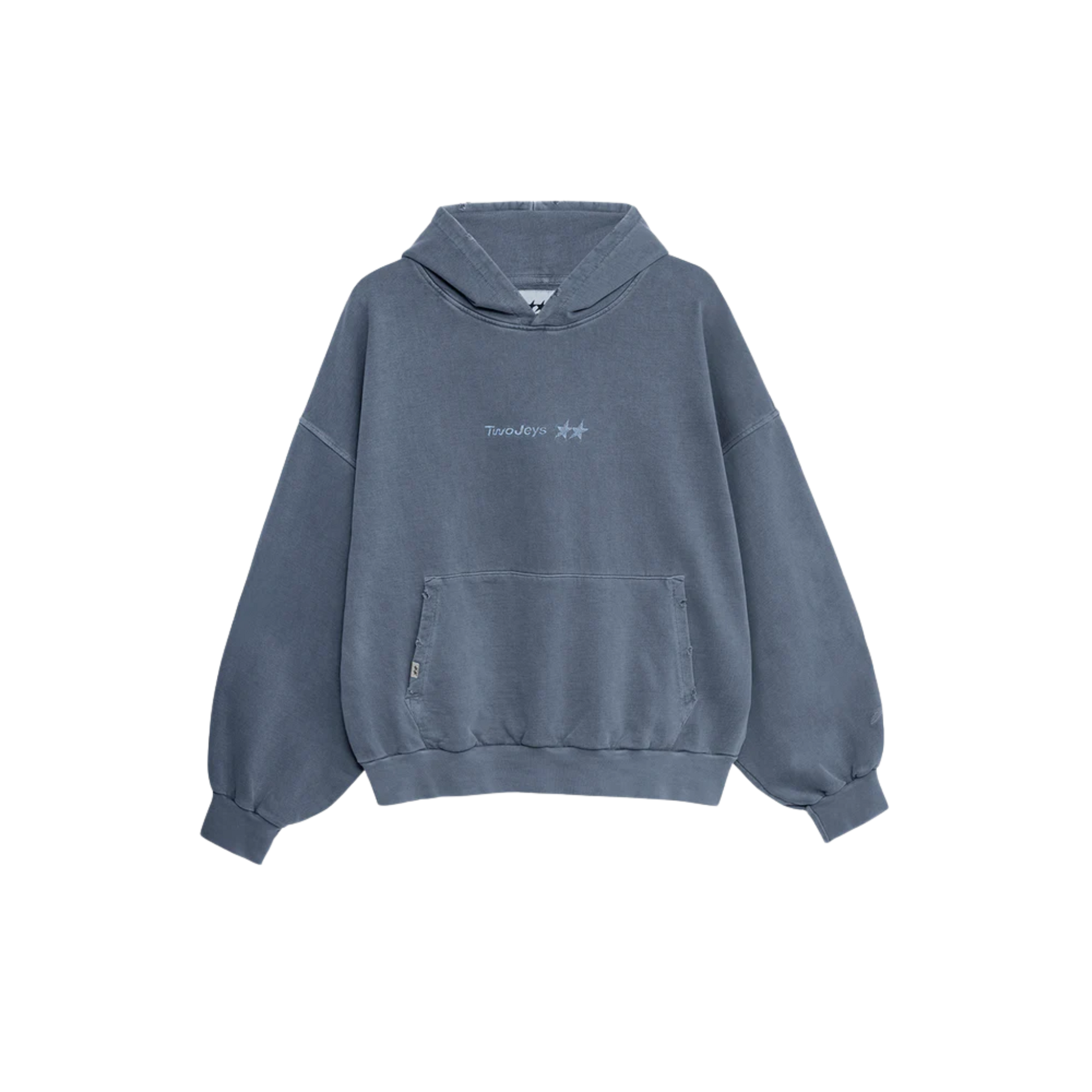 Pigment Dyed Blue Icon Hoodie