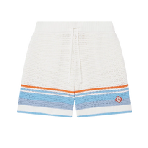 Cotton Tennis Crochet Shorts