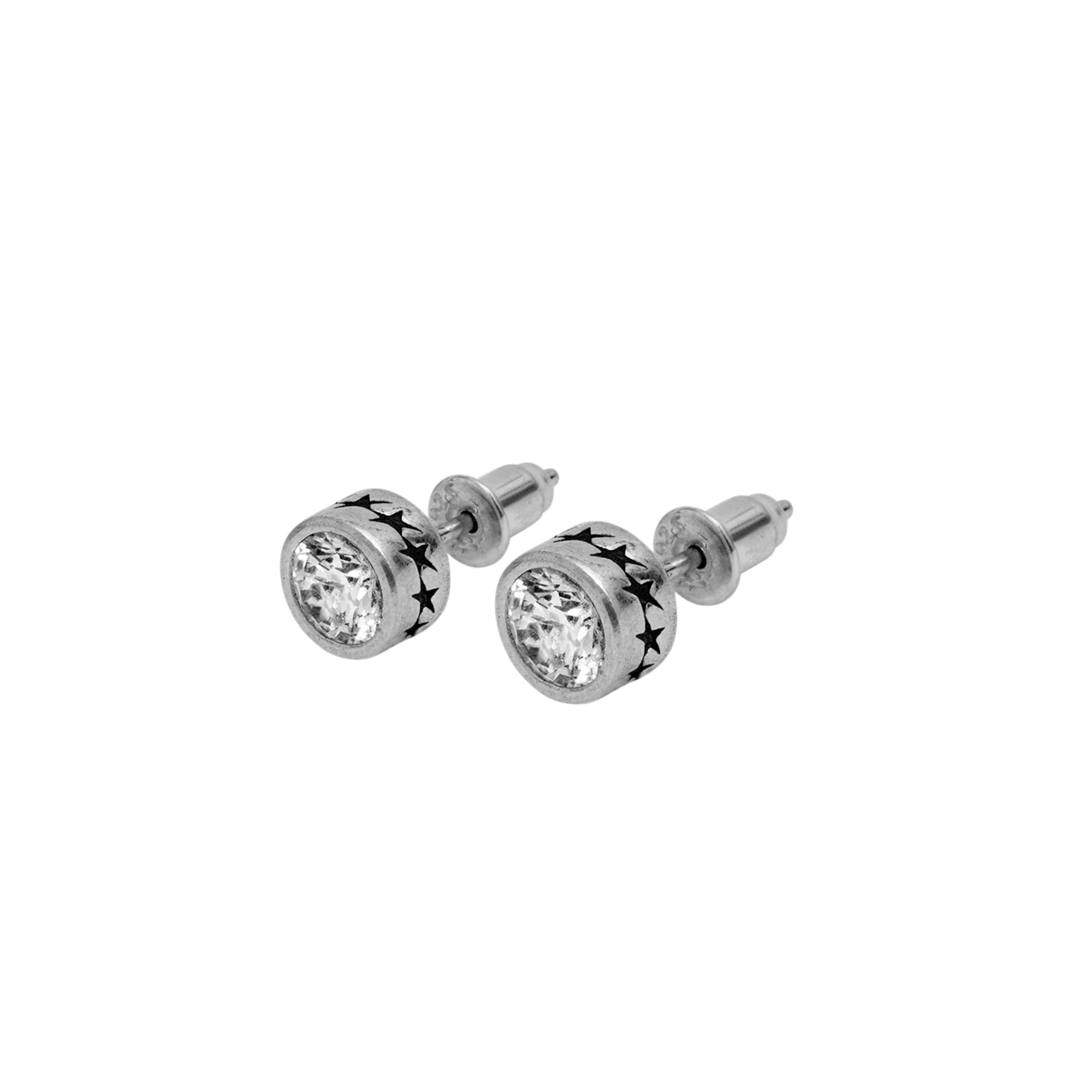 Stone Stud Starline Earring