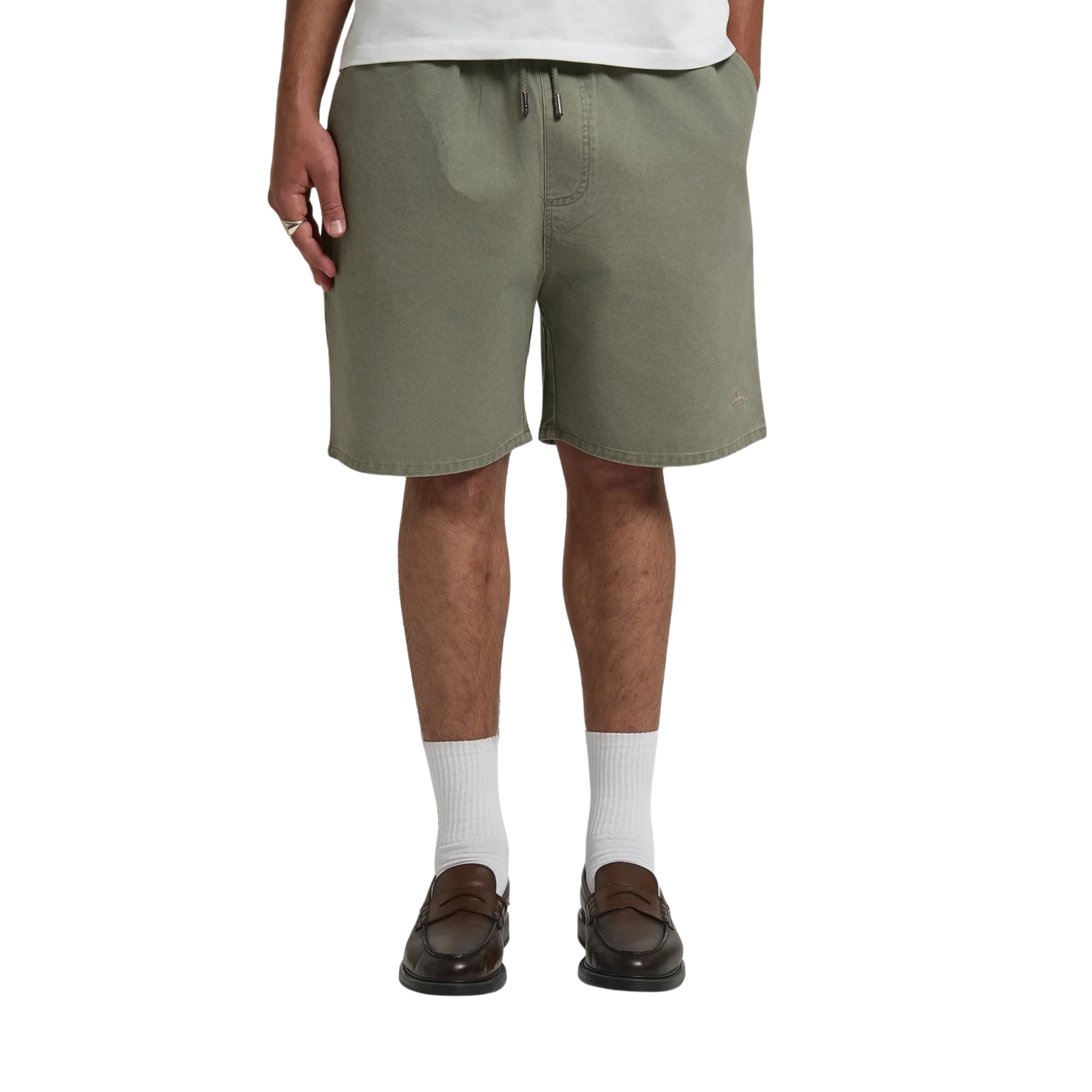 MAGOADO TWILL ELASTIC SHORTS SKS