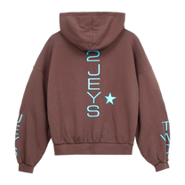 Two Jeys 2 JEYS Zipper Brown