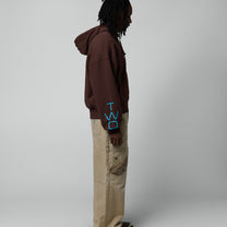 Two Jeys 2 JEYS Zipper Brown