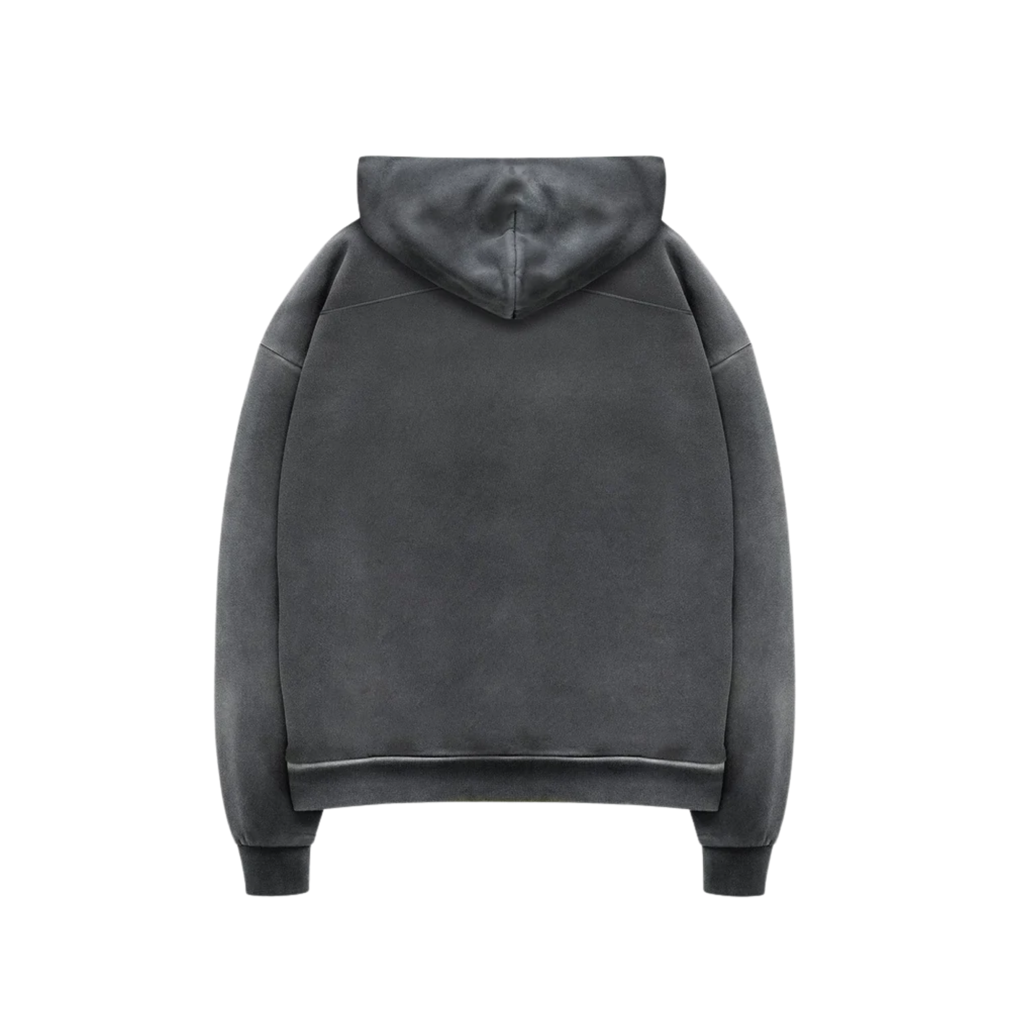 NY PAINT SPLATTER WASHED GREY HOODI
