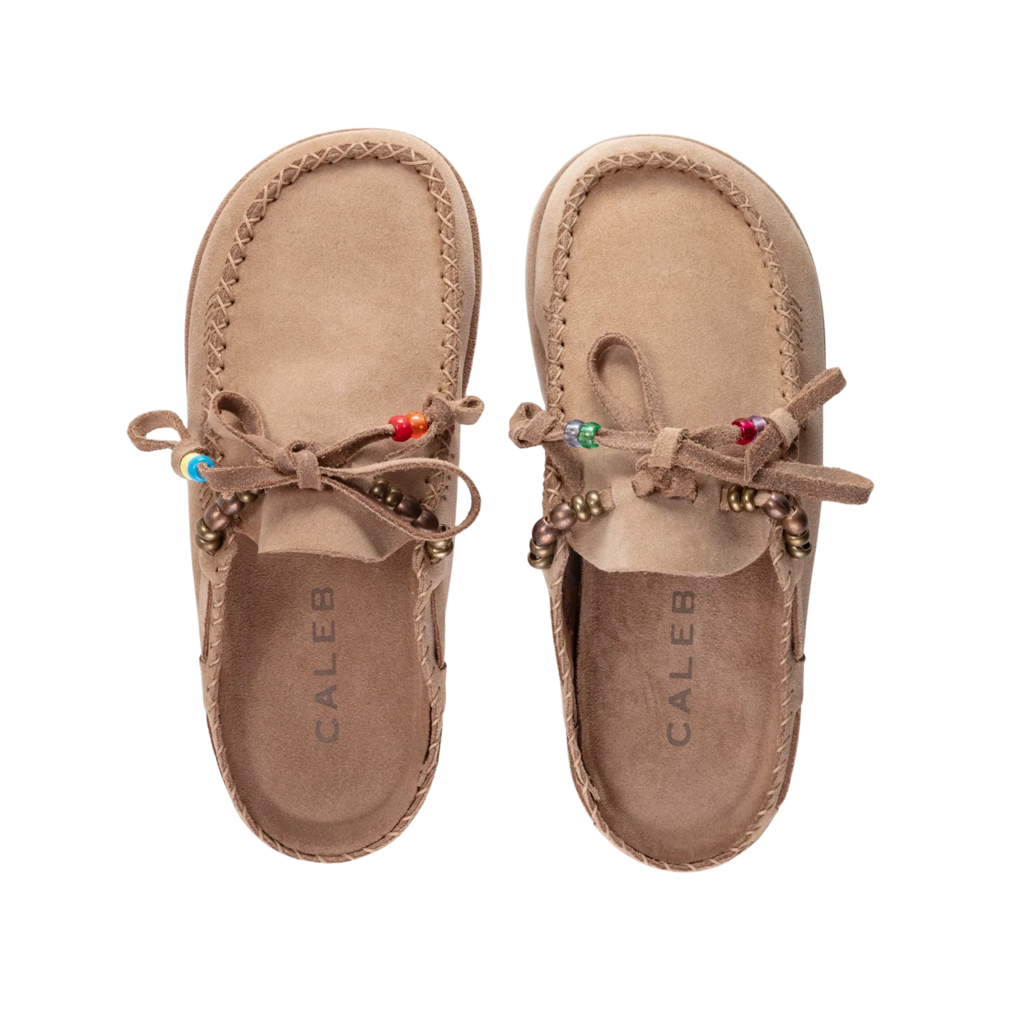 Kaia Mules Beige