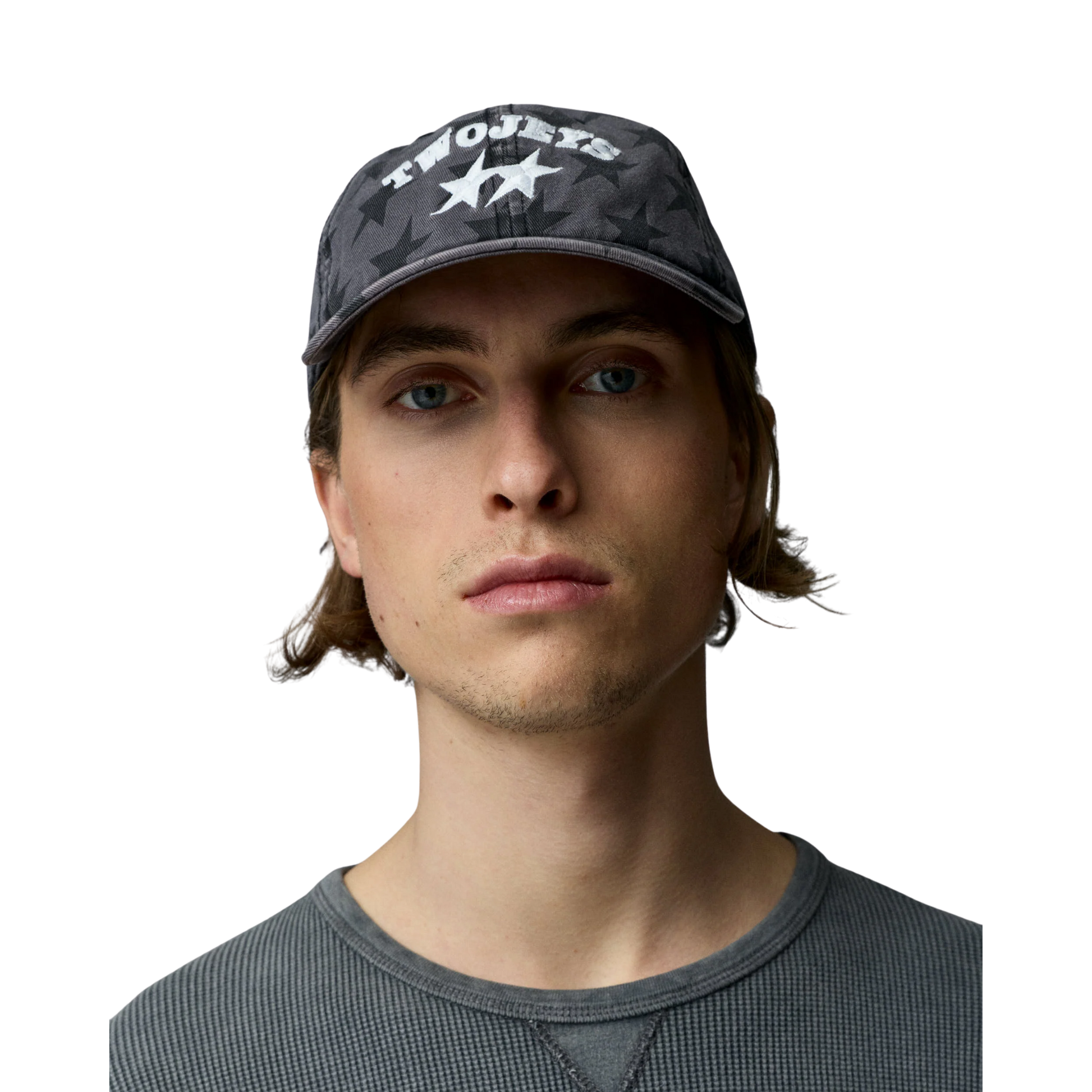 All-Over Black Dad Cap