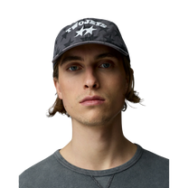 All-Over Black Dad Cap