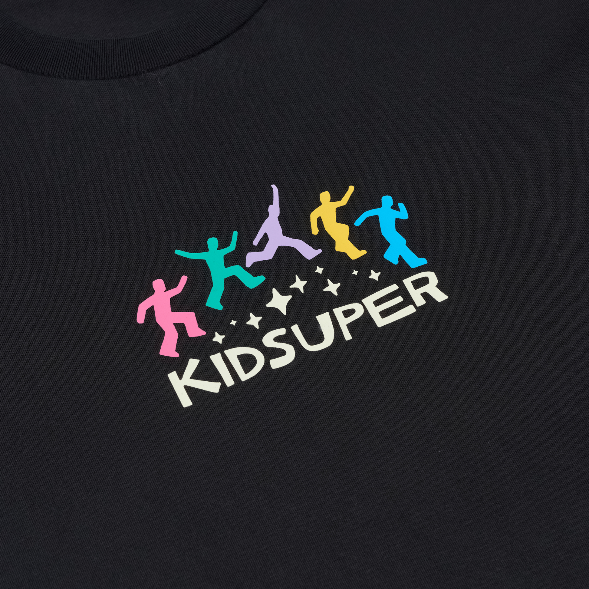 Jumping The Stars Tee Black