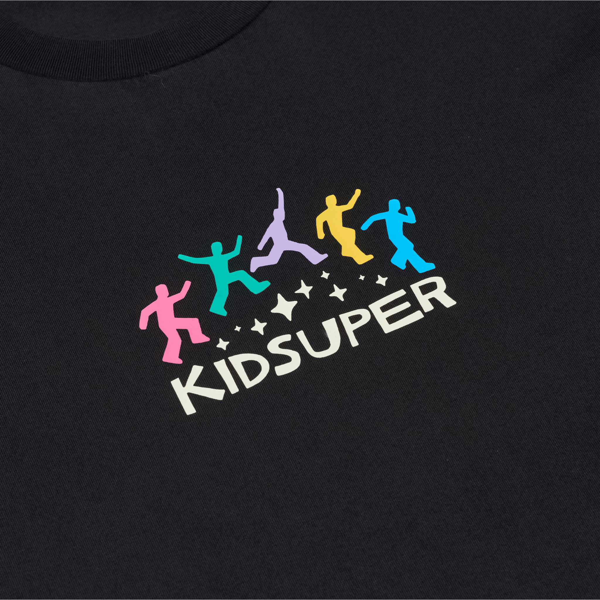 Jumping The Stars Tee Black
