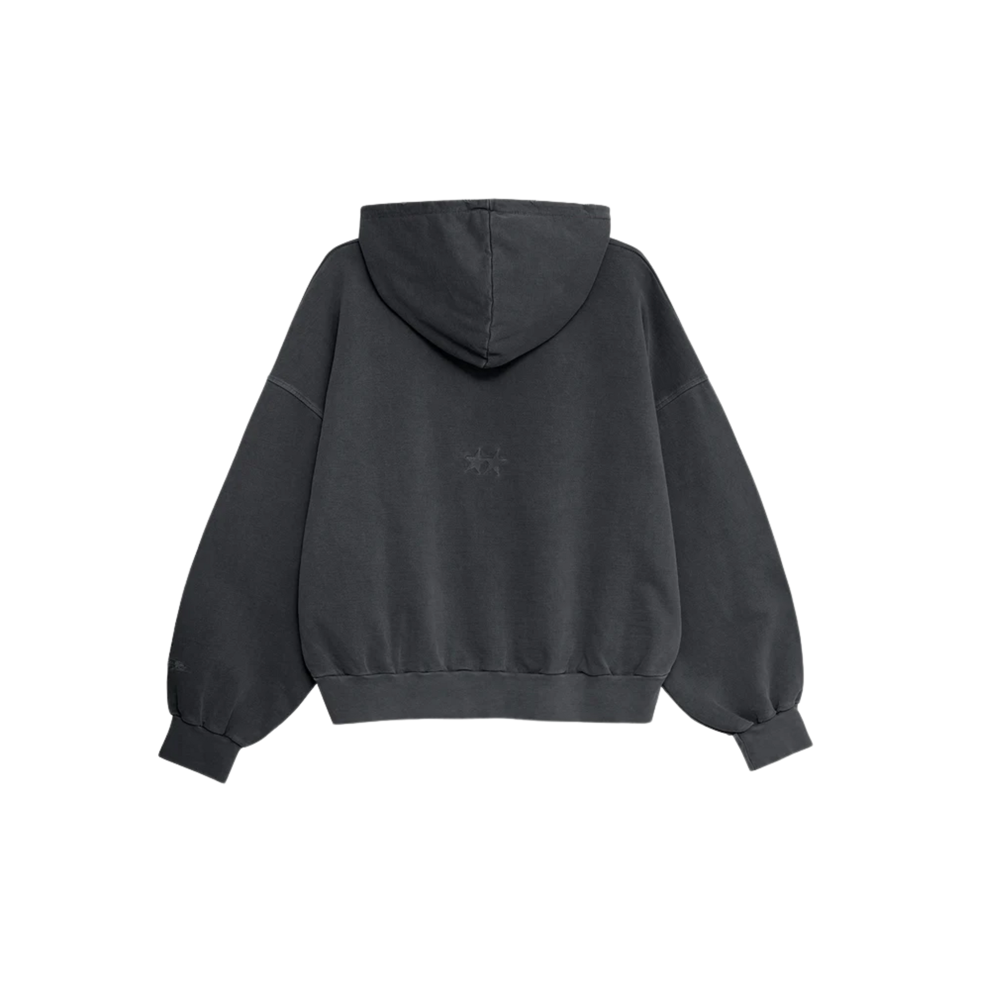 Stone Washed Black Icon Hoodie