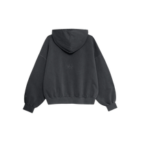 Stone Washed Black Icon Hoodie