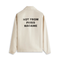 La Veste Slogan Beige