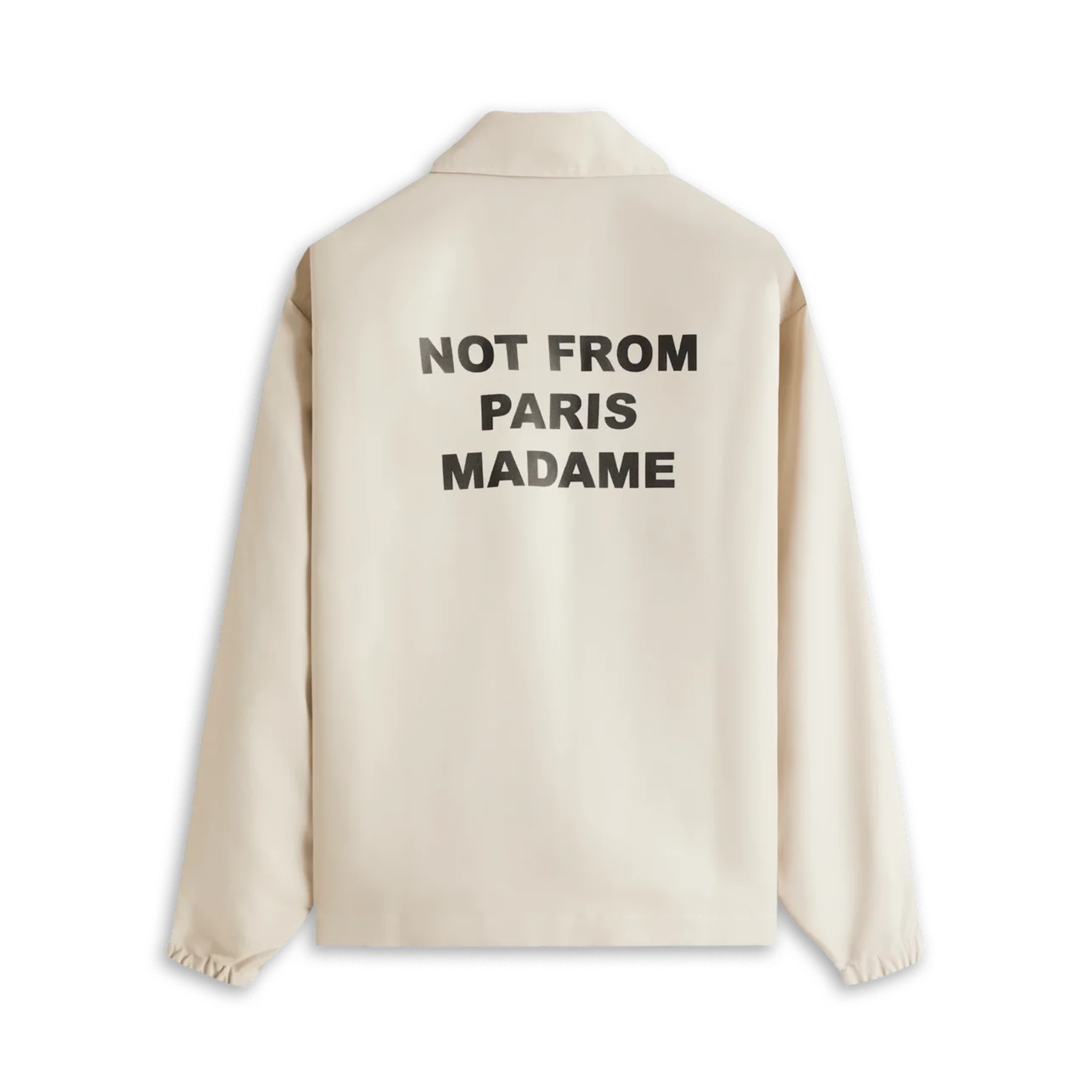 La Veste Slogan Beige