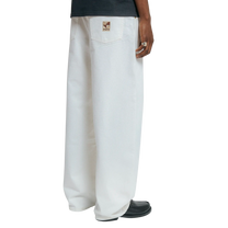 LOOFA HEART SOFT TWILL PANTS WHITE
