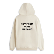 Le Hoodie Slogan Beige