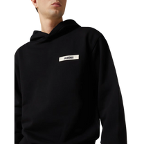 Hoodie avec Capuche Gros Grain Noir