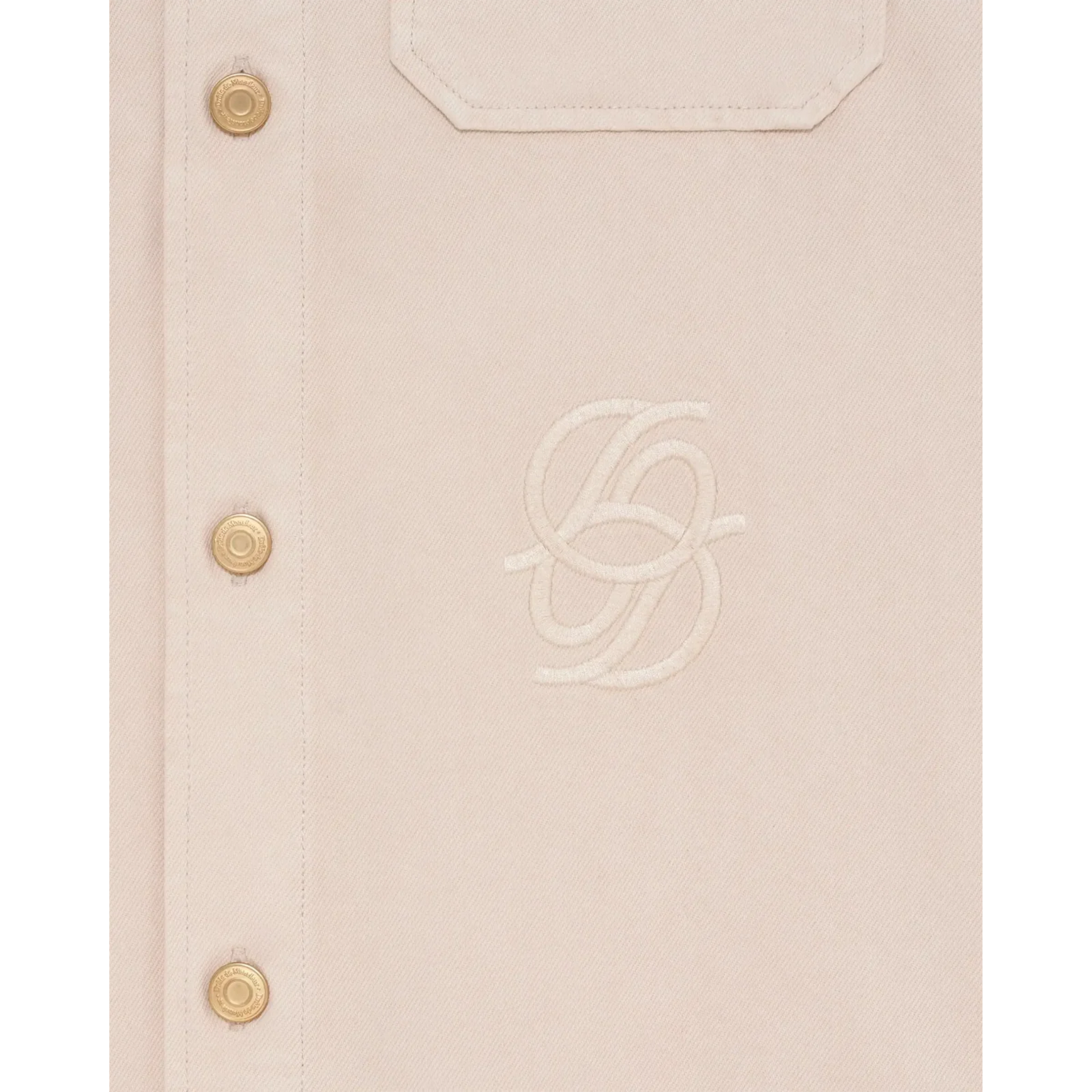 Chemise Denim Beige