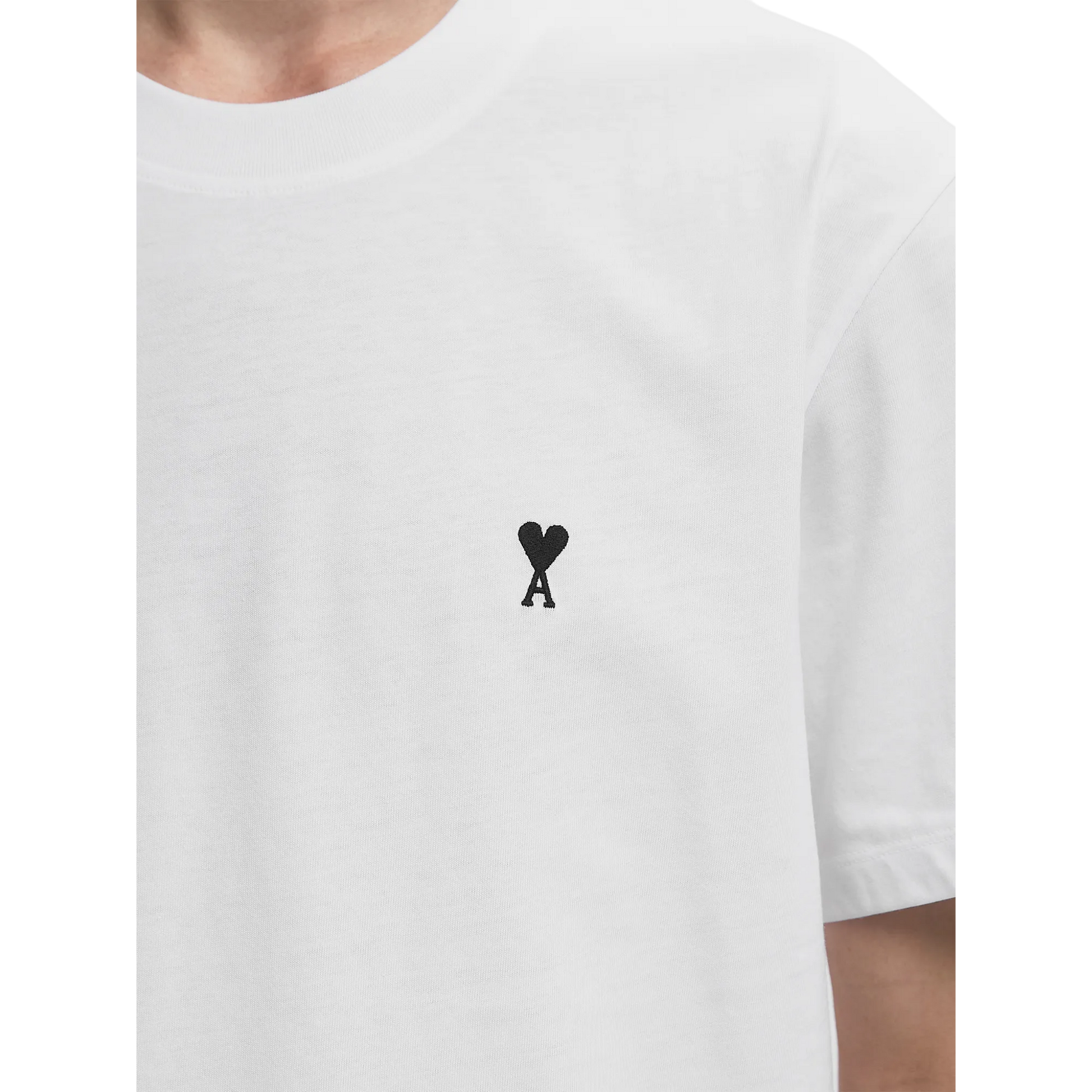 T-Shirt Ami De Coeur Blanc Noir