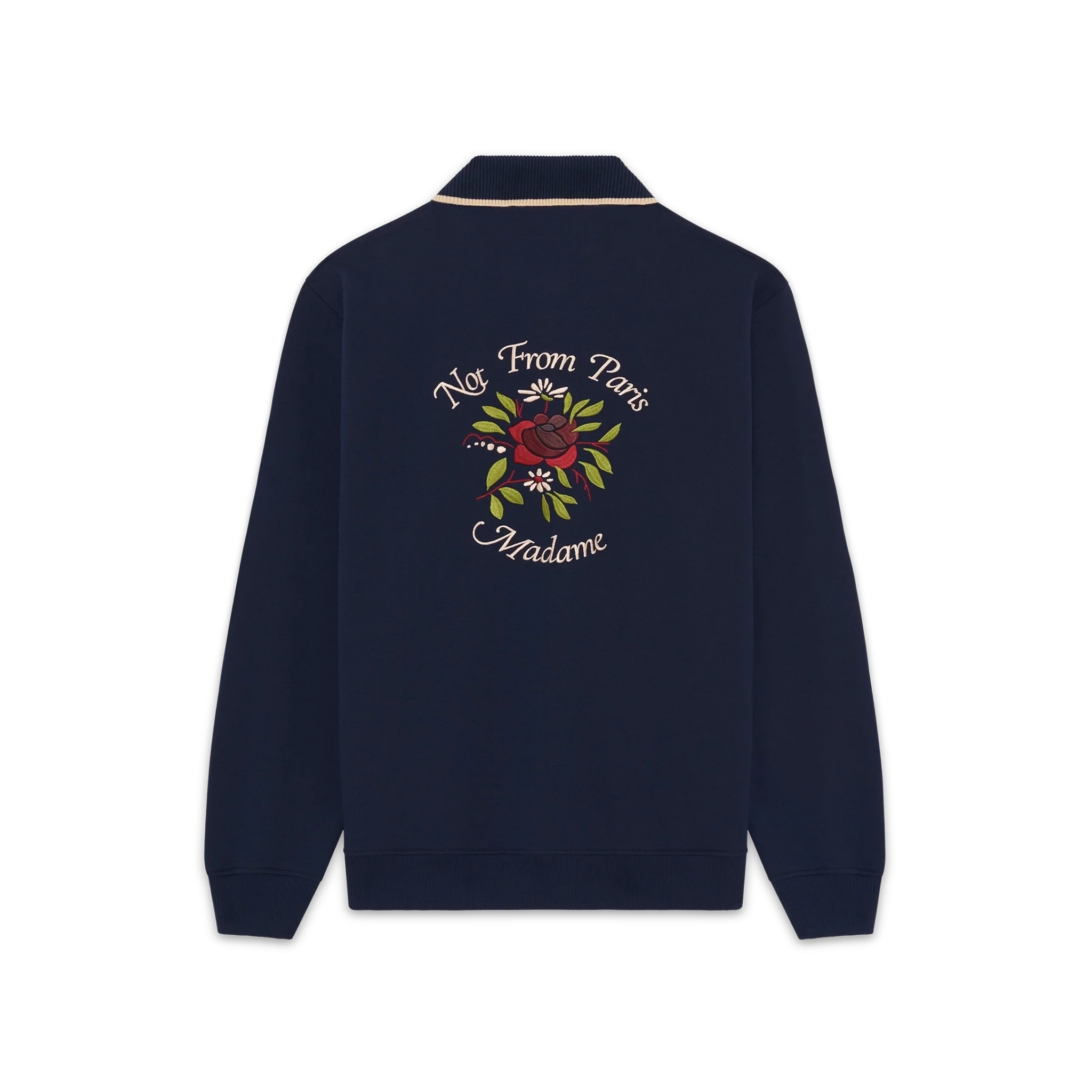 Polo Slogan Rose Navy