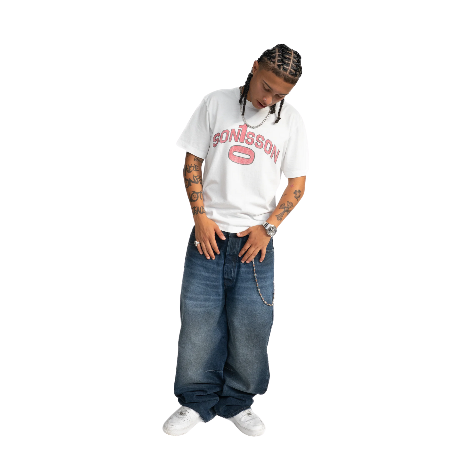 T‑Shirt College White