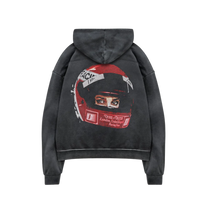 DR1 Helmet Washed Black Hoodie