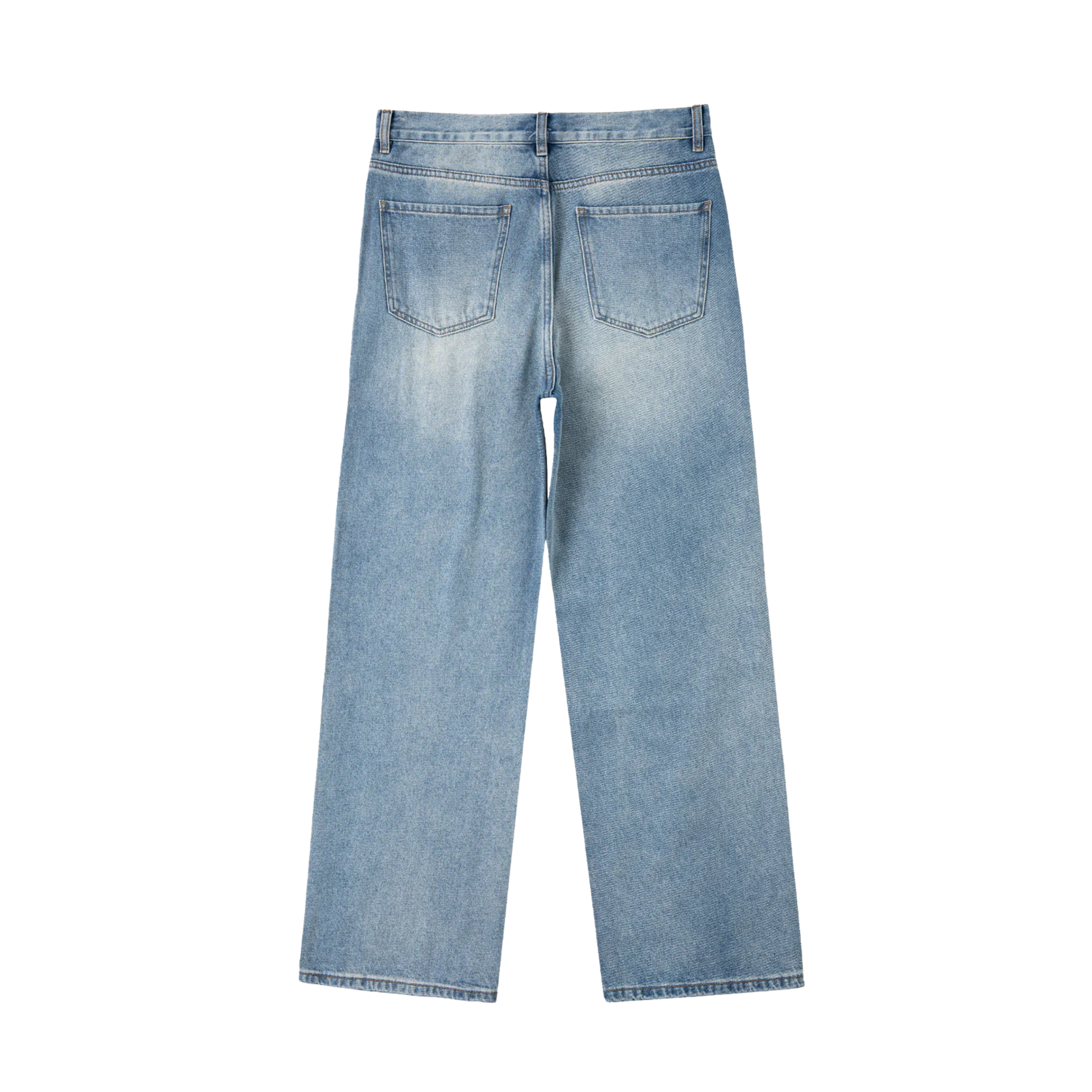 Mix Patch Jeans Light Vintage Blue