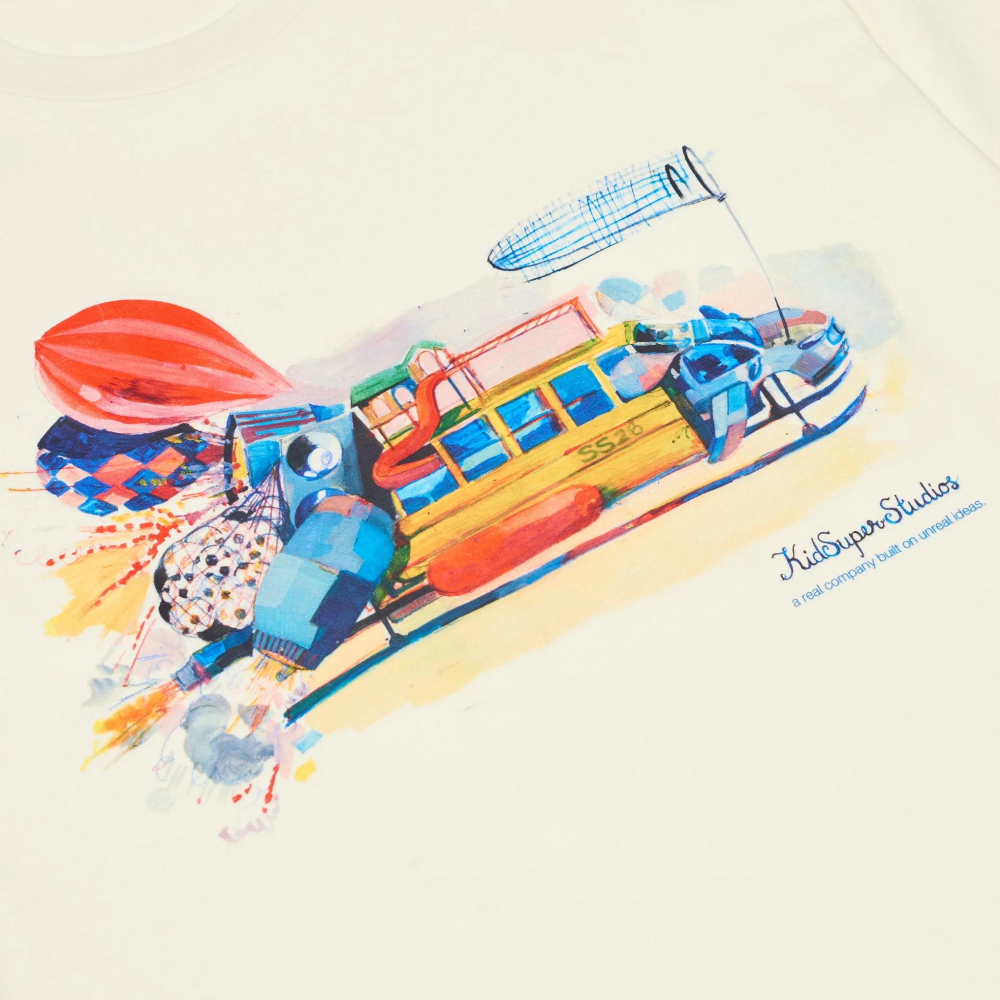 Spaceship Tee Natural