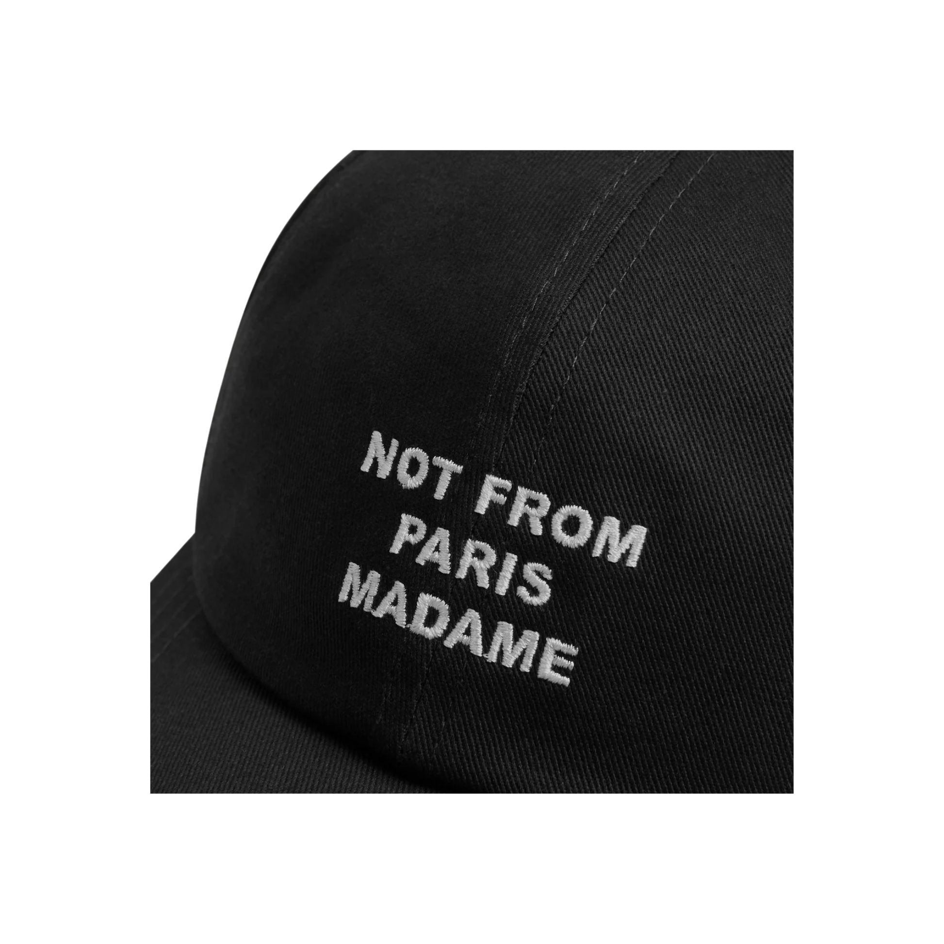 La Casquette Slogan Black