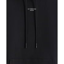 Le Hoodie Slogan Classique Black