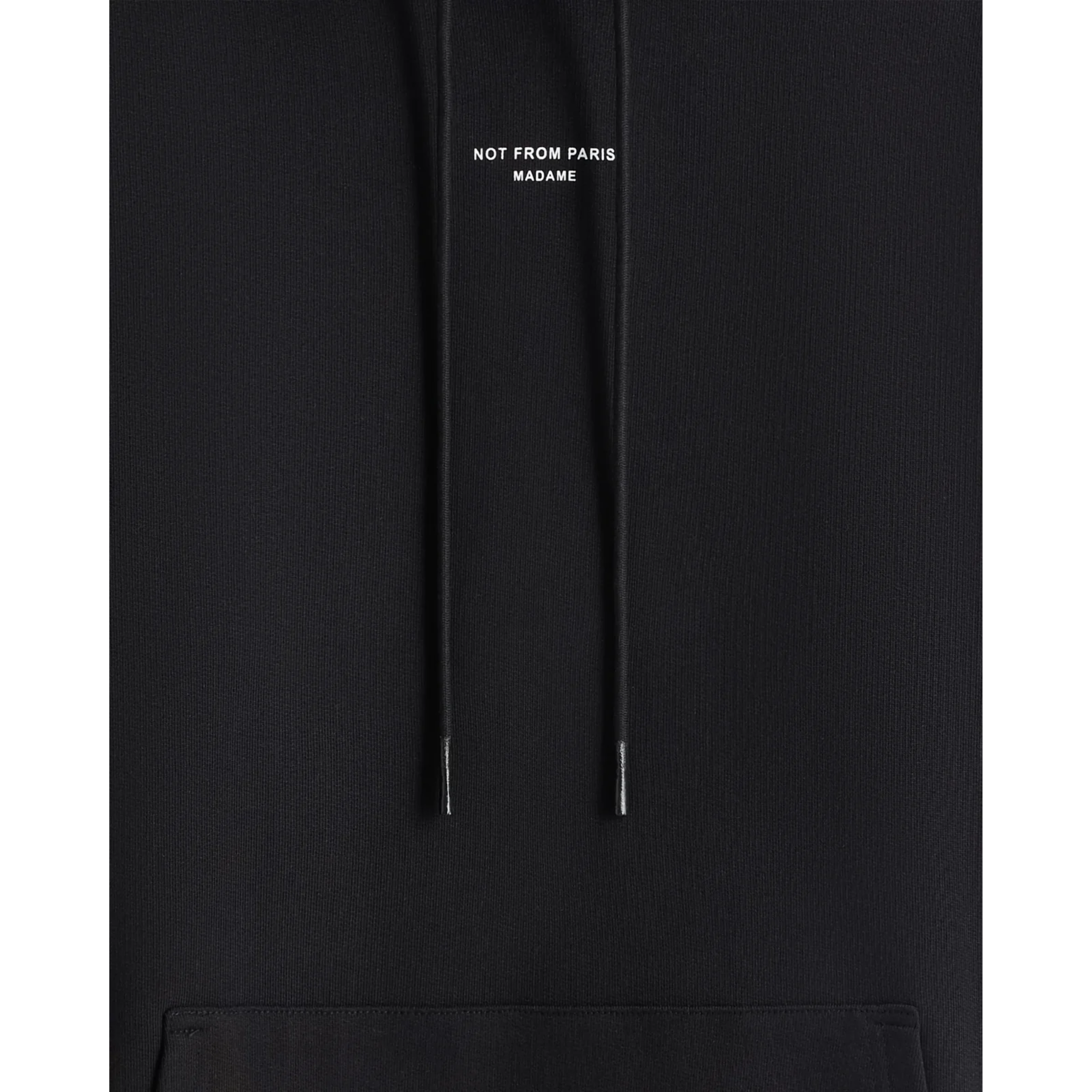 Le Hoodie Slogan Classique Black