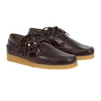 weaver boots A.P.C. x CLARKS Marron fonce