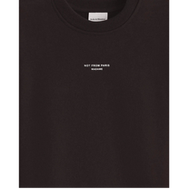 Le Sweatshirt Slogan Classique Brown