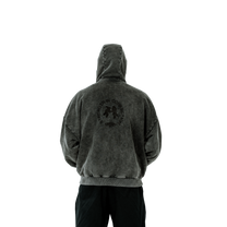 Kolab Black Zip-Up Hoodie