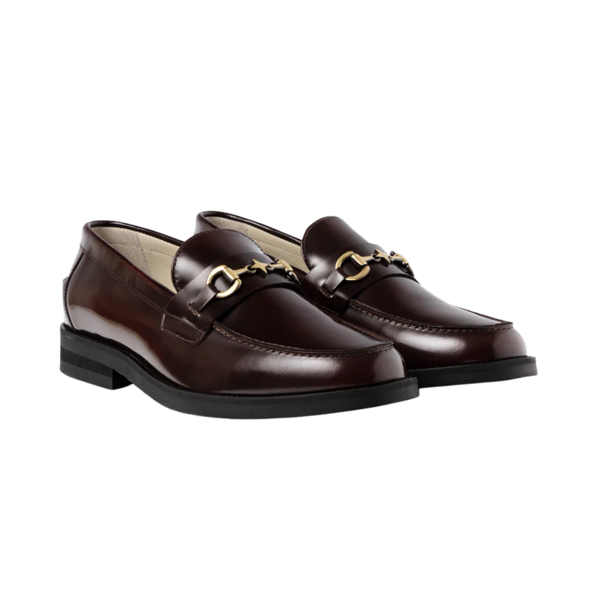 Buffed Red Bit Loafer
