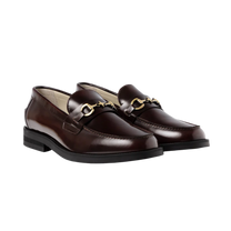 Buffed Red Bit Loafer