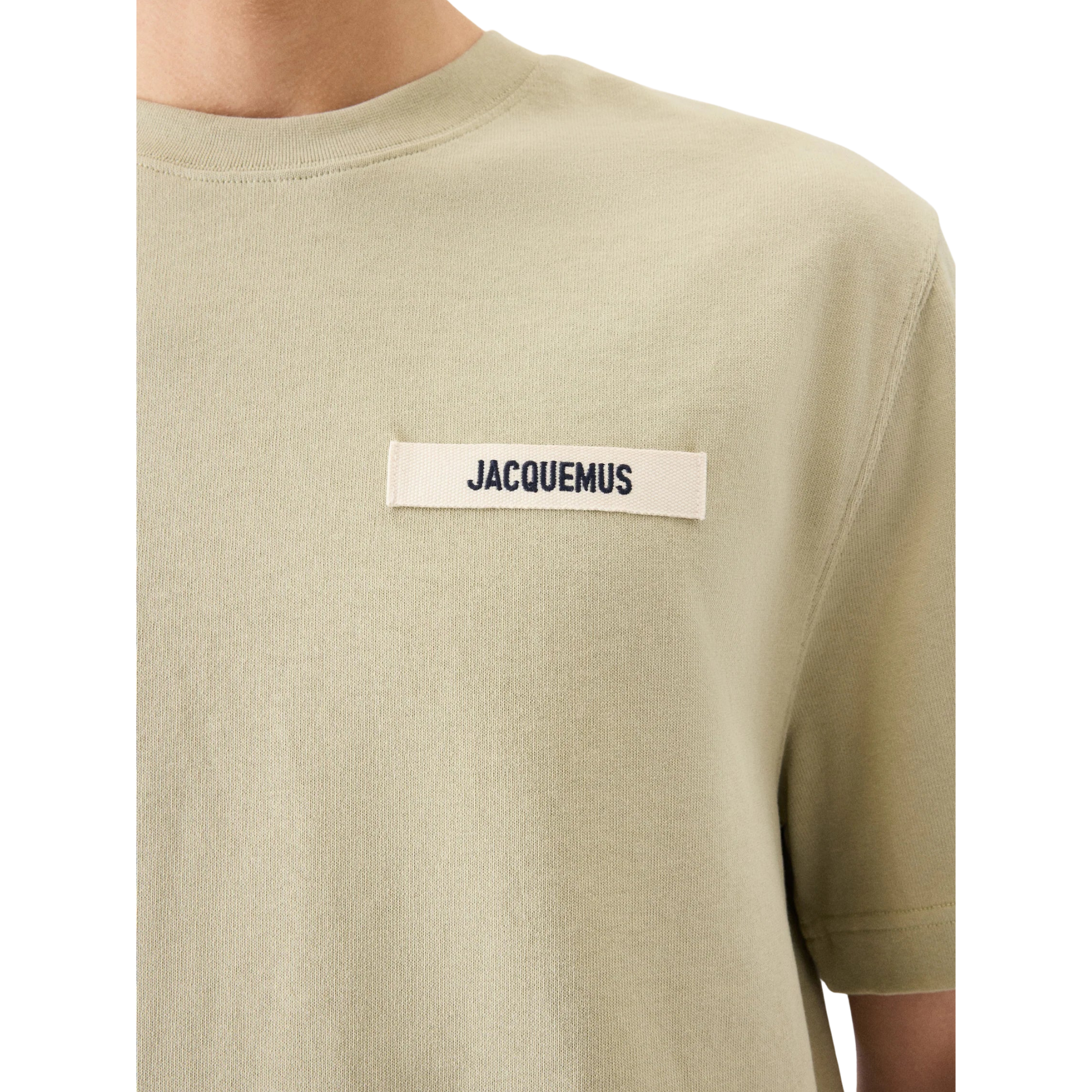 T-Shirt Gros Grain Vert pâle