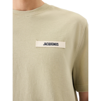T-Shirt Gros Grain Vert pâle