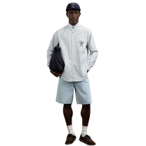 Chemise Carreaux Slogan Rose