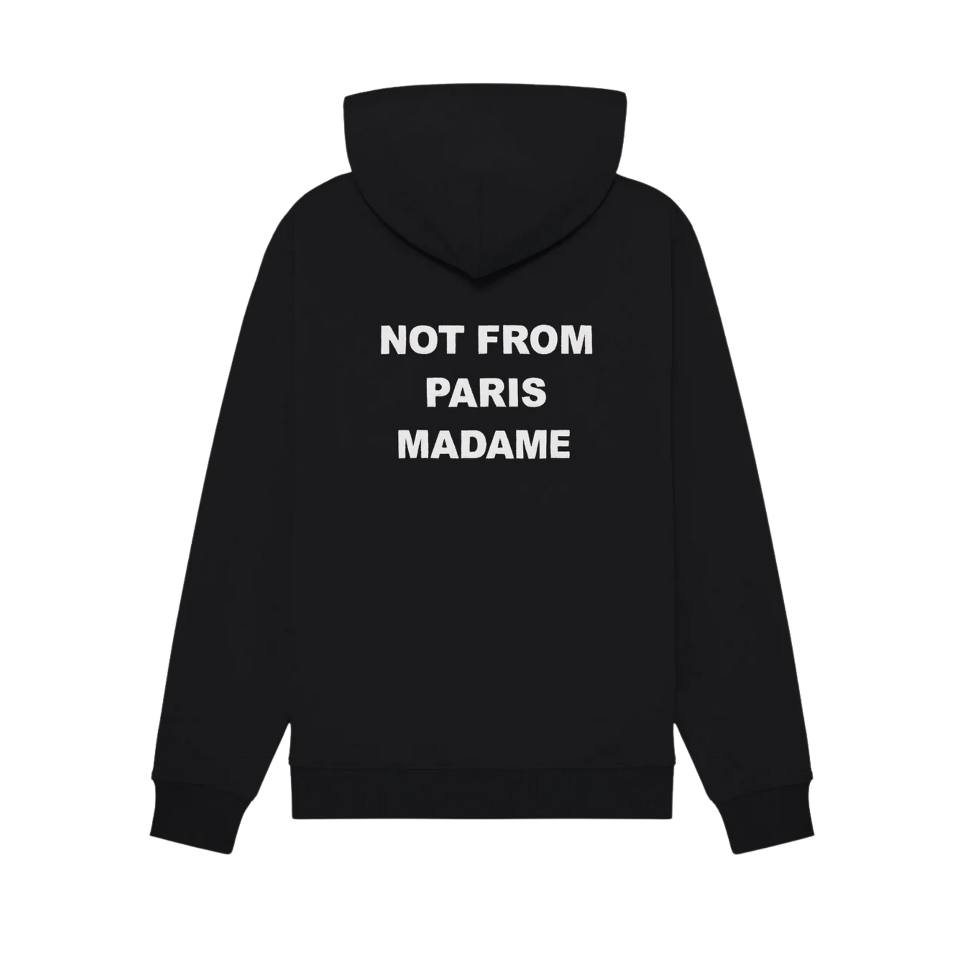 Classic Slogan Hoodie Black