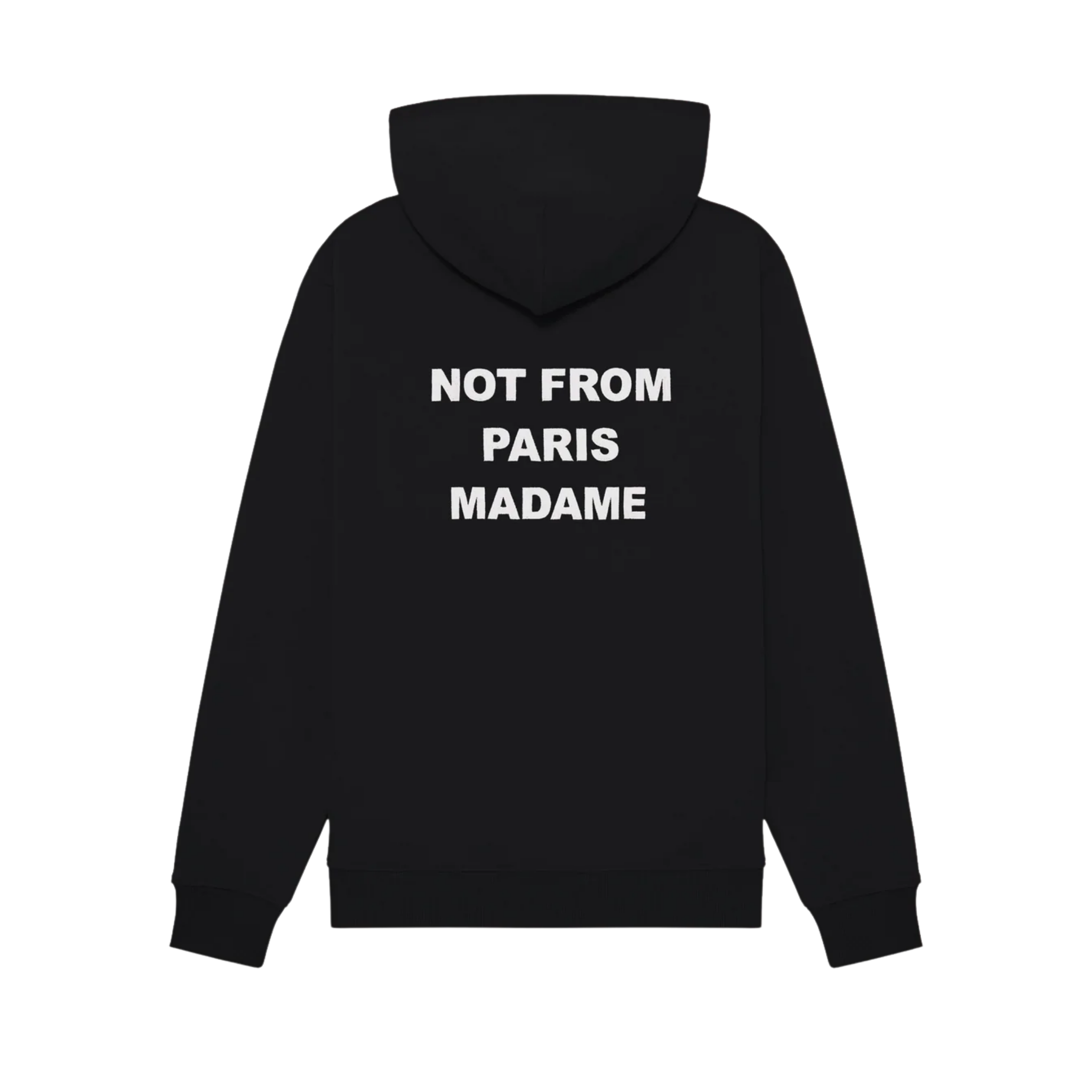 Classic Slogan Hoodie Black
