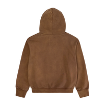 Sun Faded Hoodie Brown