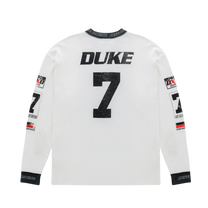 DR Motocross Vintage White Waffle Top