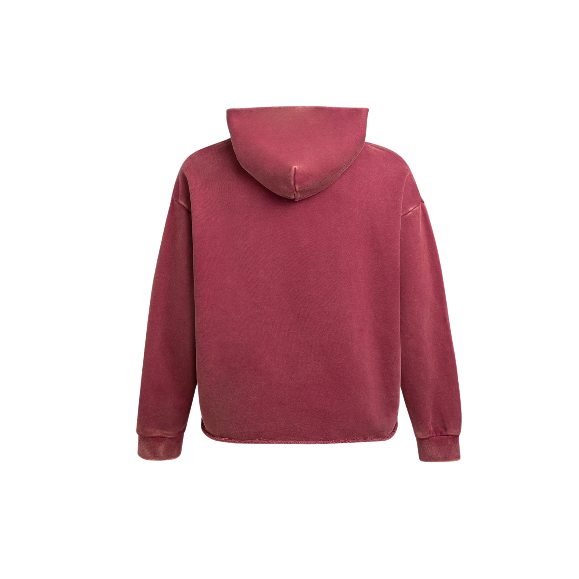 Wildlife Chenile Embroidered Hoodie Washed Berry