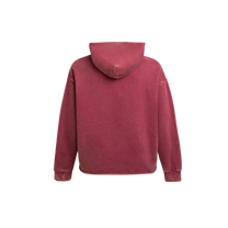 Wildlife Chenile Embroidered Hoodie Washed Berry