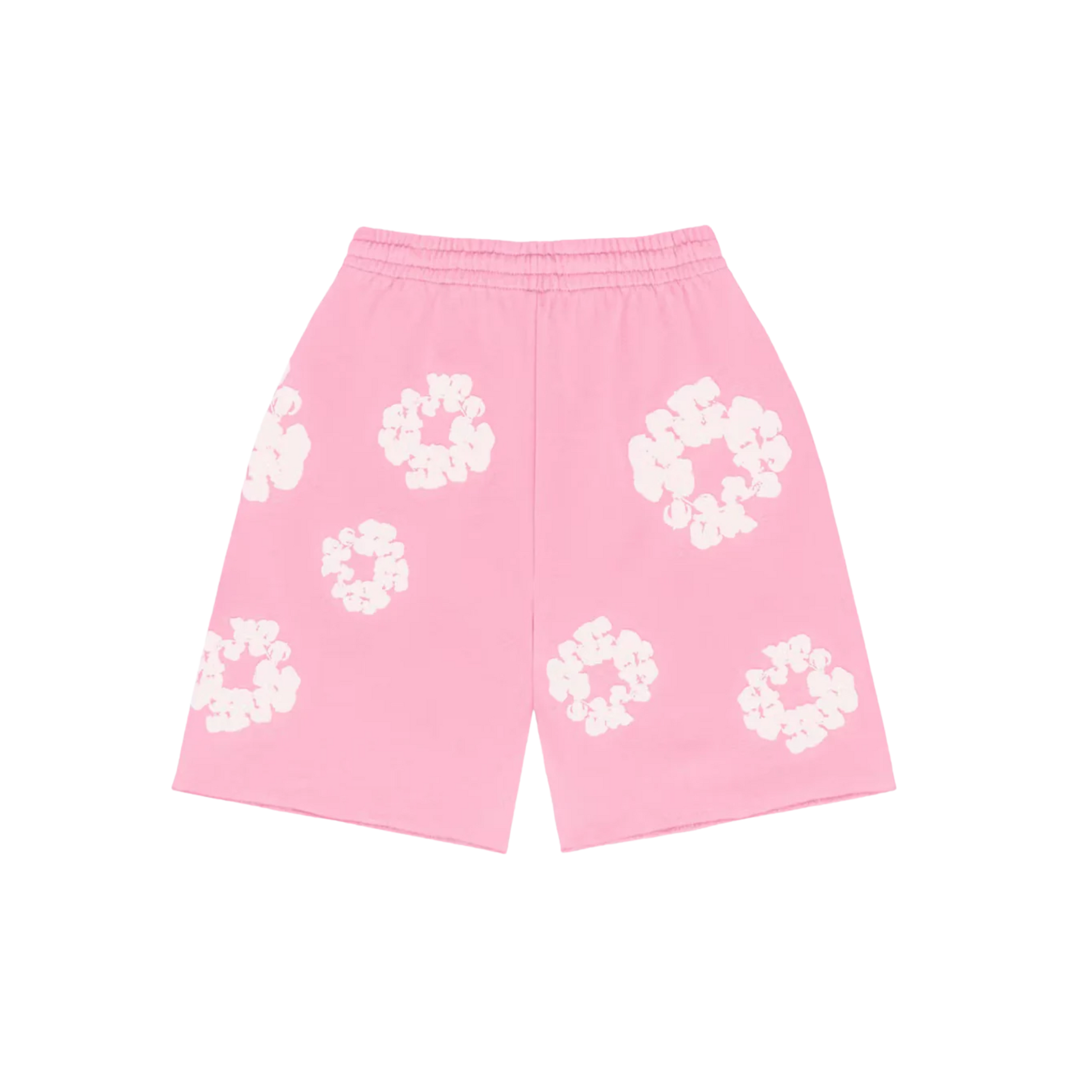Denim Tears Cotton Wreath Logo Shorts - Pink