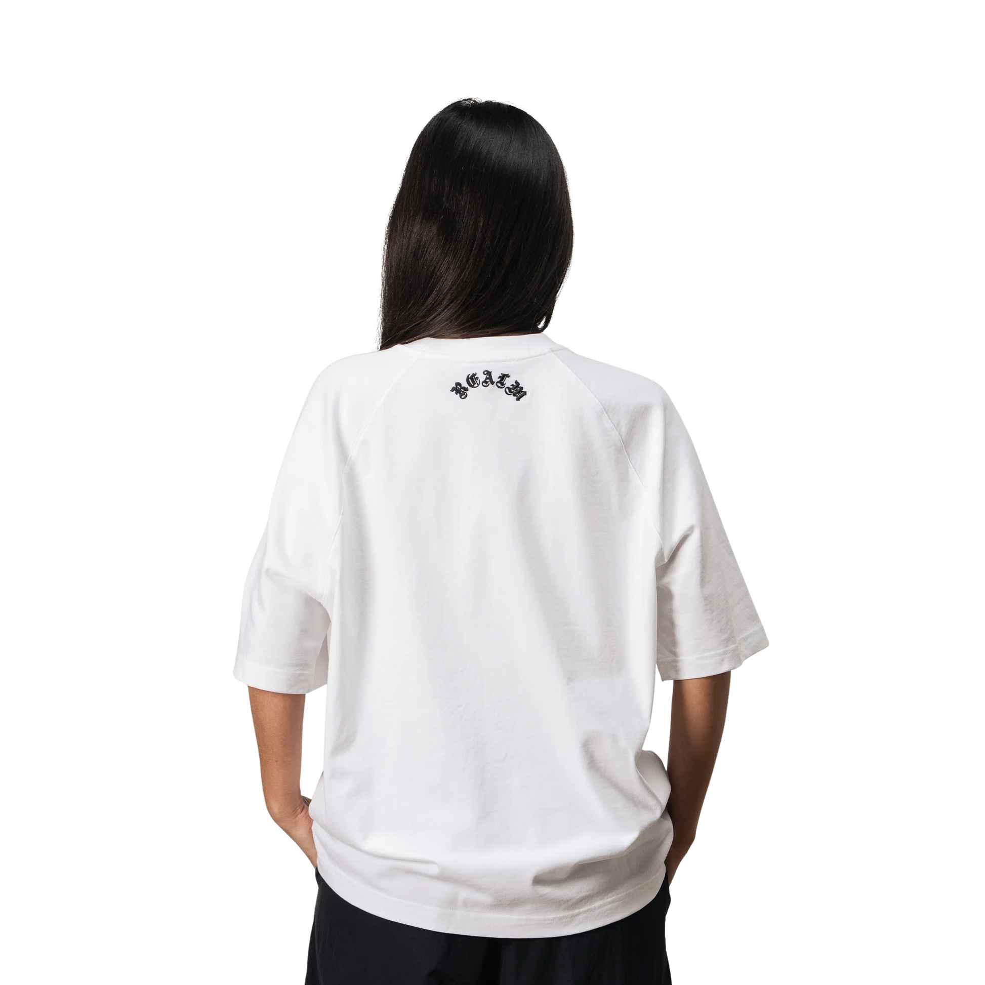 Realm Clock Tee White
