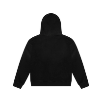 Side Eye Face Hoodie Black